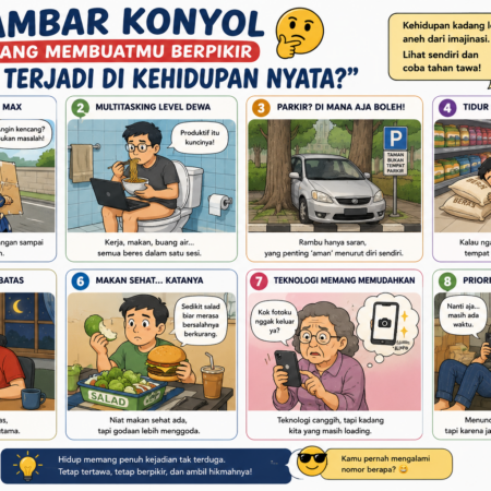 Gambar Konyol yang Membuatmu Berpikir “Ini Bisa Terjadi di Kehidupan Nyata?”