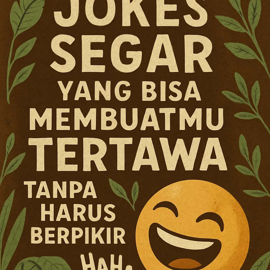 Jokes Segar yang Bisa Membuatmu Tertawa Tanpa Harus Berpikir