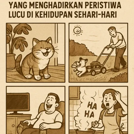 Komik Humor yang Menghadirkan Peristiwa Lucu di Kehidupan Sehari-hari