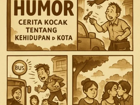 Komik Humor dengan Cerita Kocak tentang Kehidupan di Kota