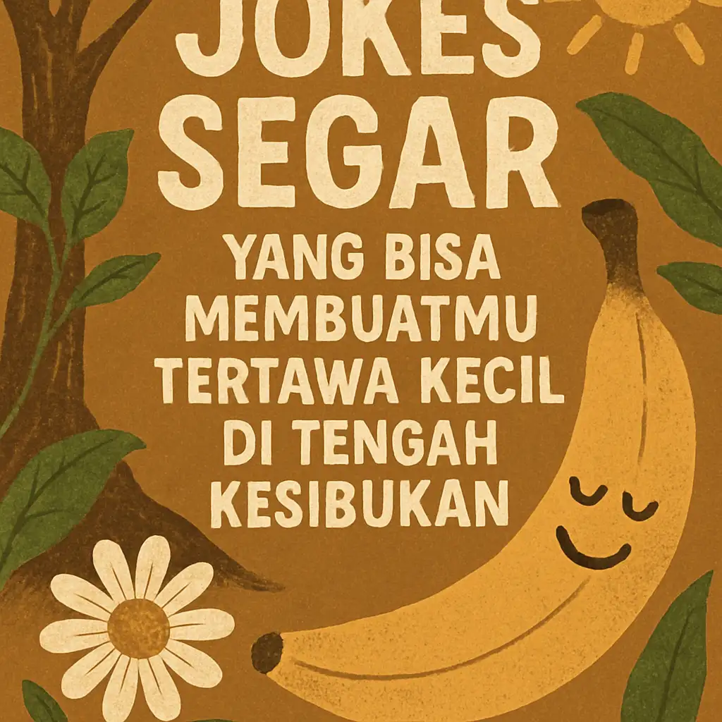 Jokes Segar yang Bisa Membuatmu Tertawa Kecil di Tengah Kesibukan
