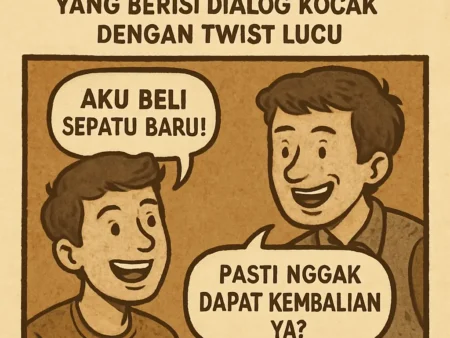 Komik Humor yang Berisi Dialog Kocak dengan Twist Lucu